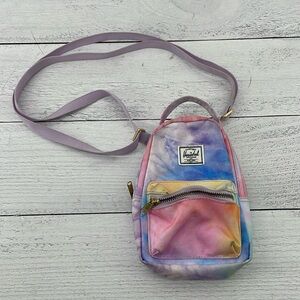 Herschel Nova Micro Bag in Pastel Tie Dye A6